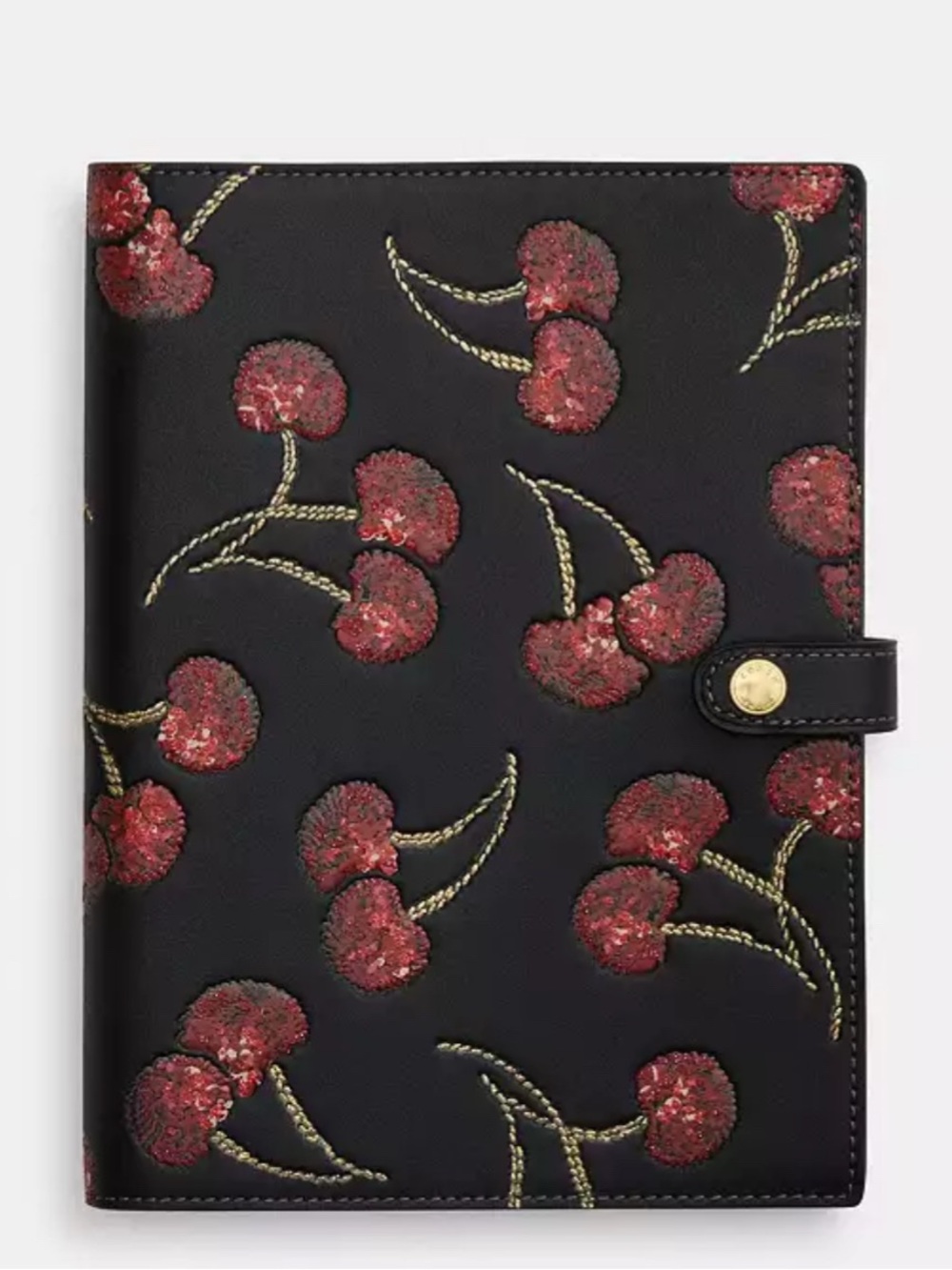 NWT Coach Cherry Notebook
